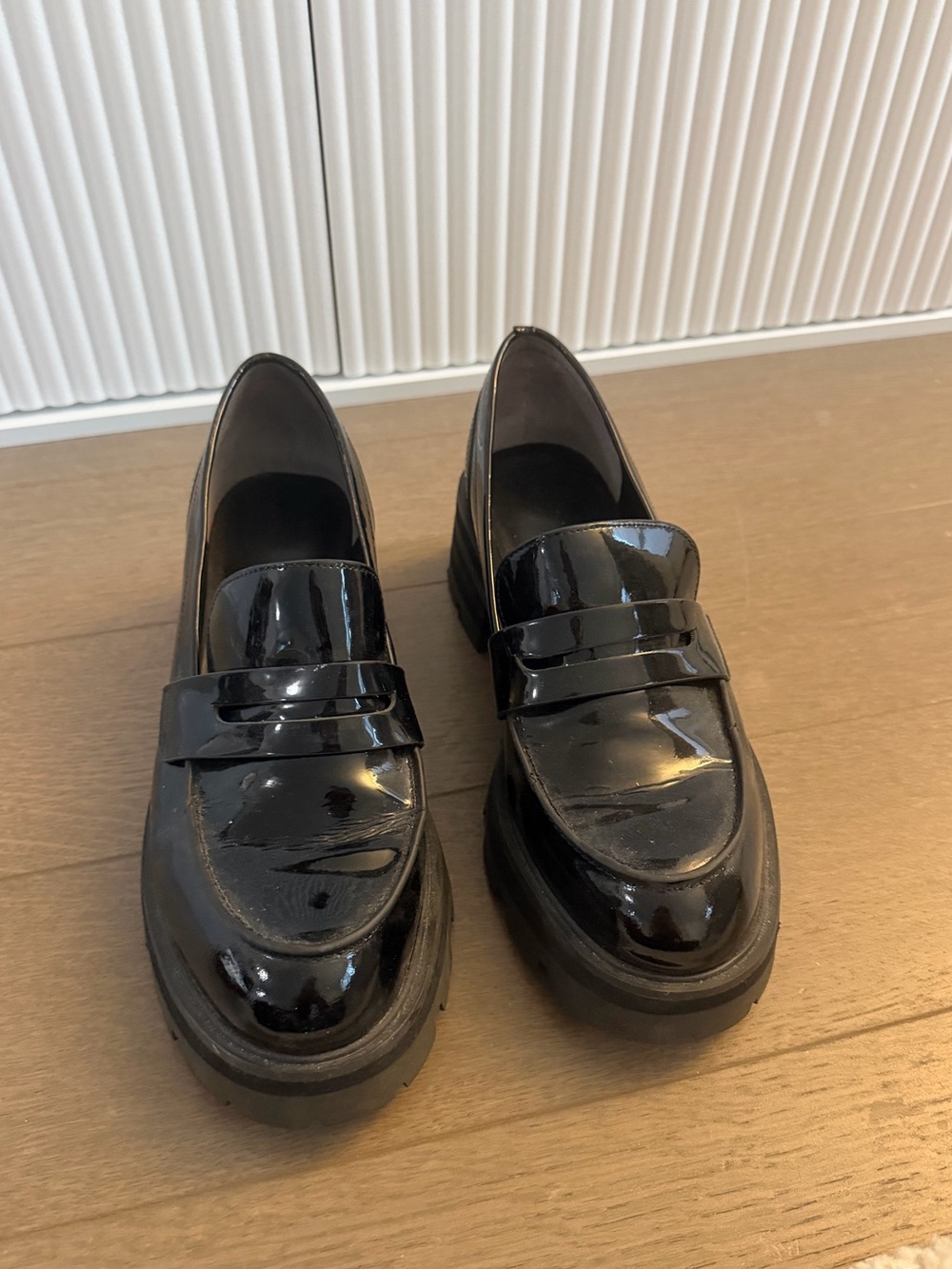 Marc Fisher Black Chunky Platform
Loafers